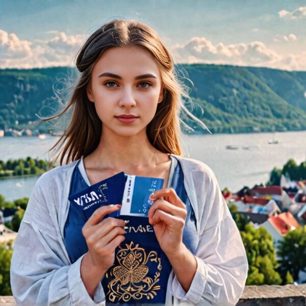 Slavic_girl__beautiful__Europe__holding_visa__clot_75QJOX50