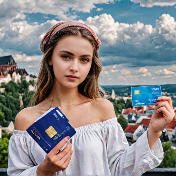 Slavic_girl__beautiful__Europe__holding_visa__clot_75R9GX80
